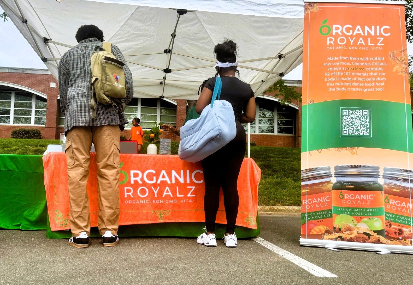 Pictured: Organic Royalz at The Black Farmers Market in Durham, NC; Credit: Stacey Motley